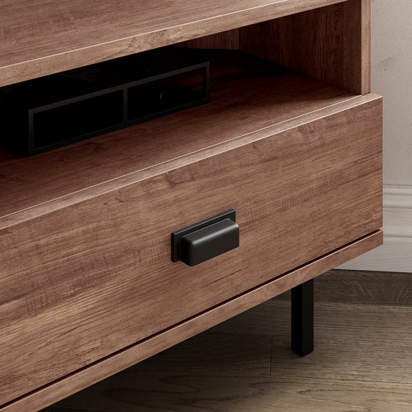 Fulton Pine Effect Corner TV Unit for TVs up to 50"