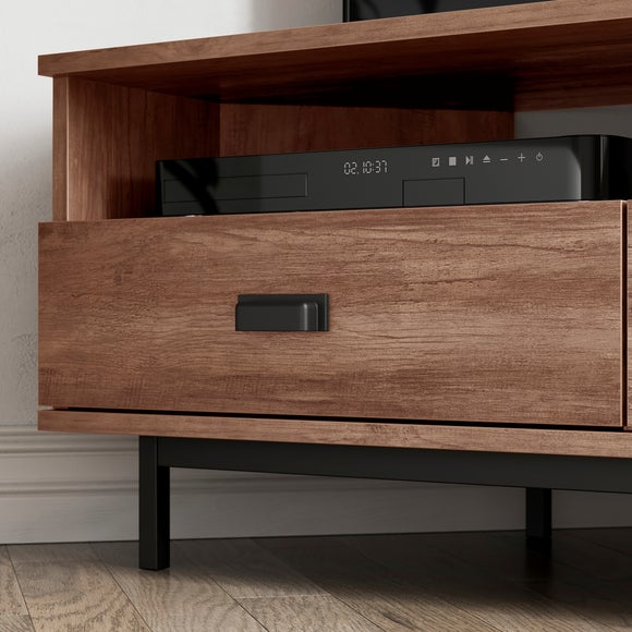 Fulton Pine Effect Corner TV Unit for TVs up to 50"