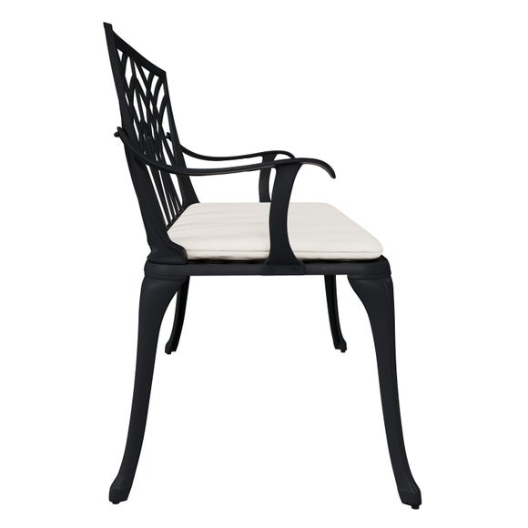 Cast Aluminium 2 Seater Bench