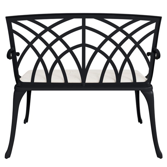 Cast Aluminium 2 Seater Bench