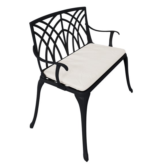 Cast Aluminium 2 Seater Bench