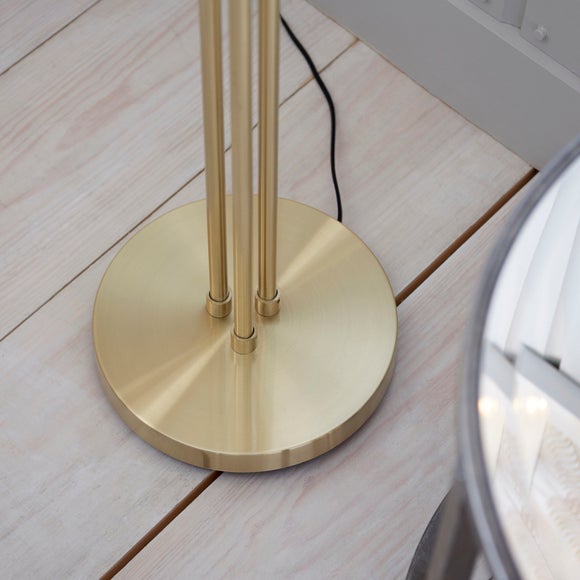 Vogue Arkoma Glass Floor Lamp