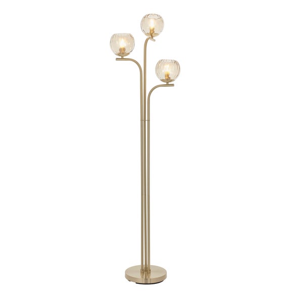 Vogue Arkoma Glass Floor Lamp