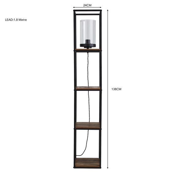 Fulton Shelved Floor Lamp