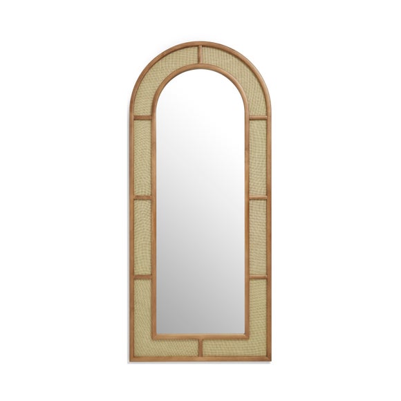 Churchgate Hessian Arched Full Length Leaner Mirror