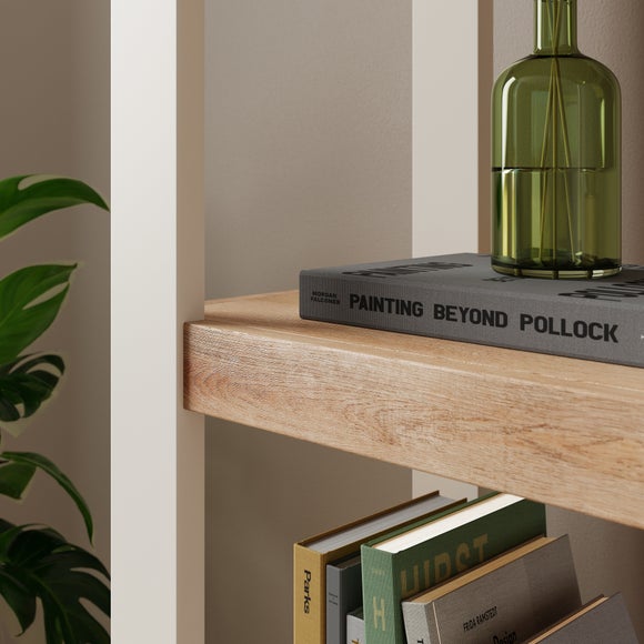 Albourne Tall Bookcase, Oak Effect