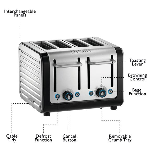 Dualit Architect 4 Slot Toaster, product image 9