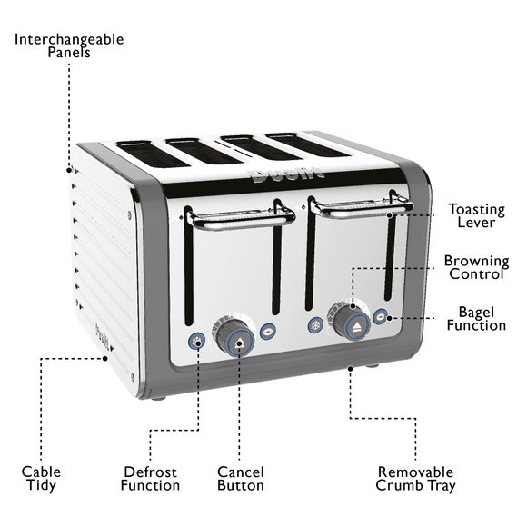 Dualit Architect 4 Slot Toaster, product image 19
