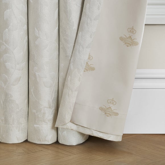 Dorma Luxe Wisteria Blackout Pencil Pleat Curtains, product image 4