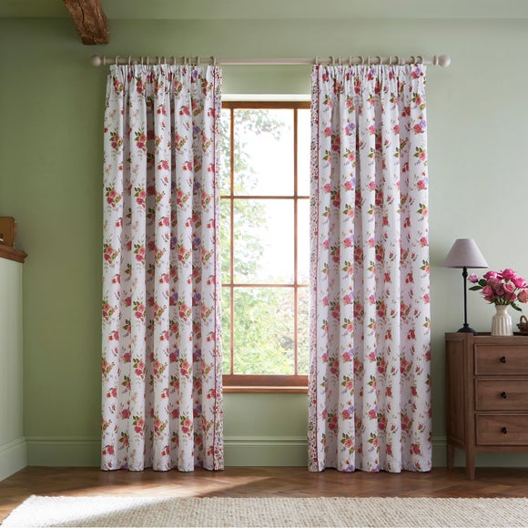 Dorma Modern Ditsy Blackout Pencil Pleat Curtains, product image 2