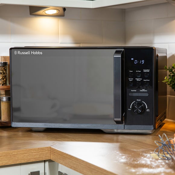 Russell Hobbs Combination 25L Black Digital Microwave