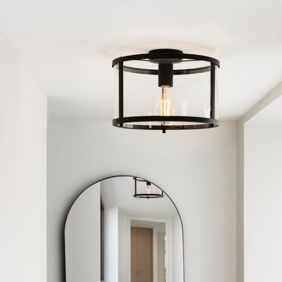Vogue Beckett Industrial Flush Ceiling Light, product image 7