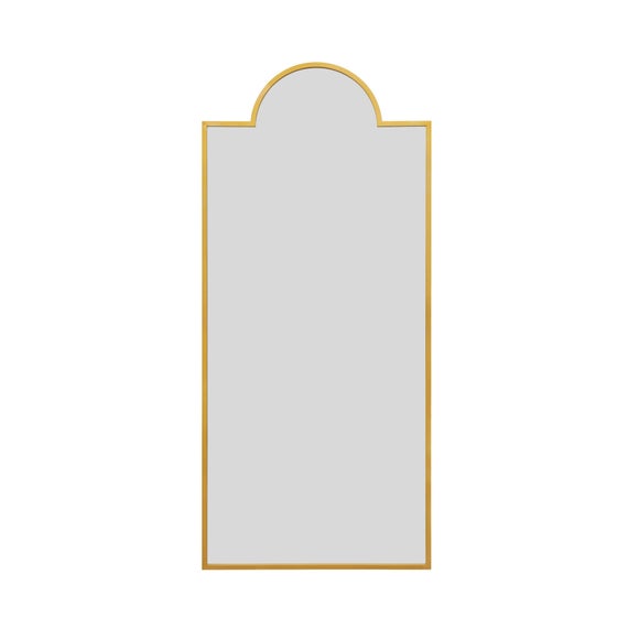 Zenestra Modern Crown Arched Indoor Outdoor Full Length Wall Mirror, product image 11