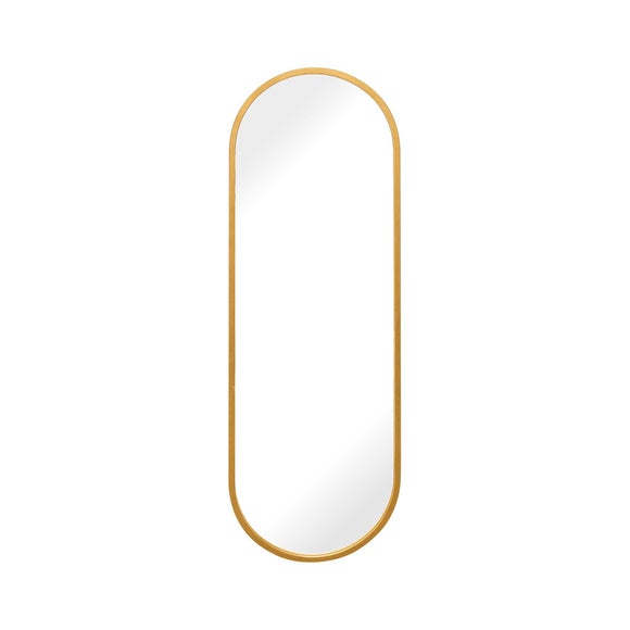Vultus Lozenge Oval Indoor Outdoor Full Length Wall Mirror, product image 3