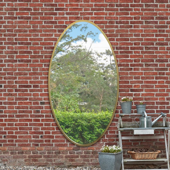 Ovale Oval Indoor Outdoor Full Length Wall Mirror, product image 2