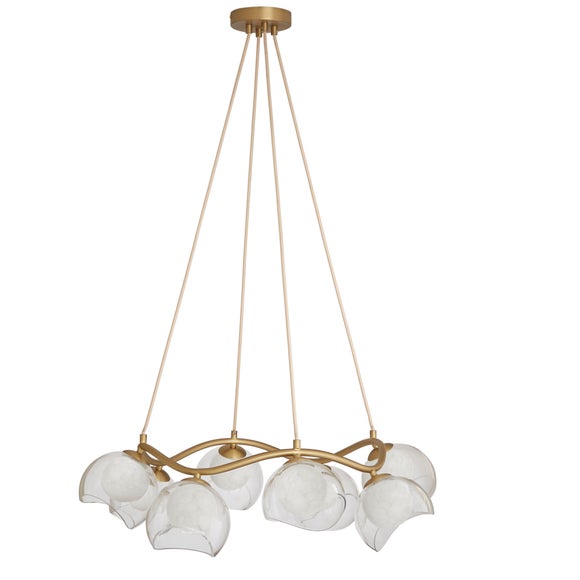 Angelina Adjustable Hoop Ceiling Light