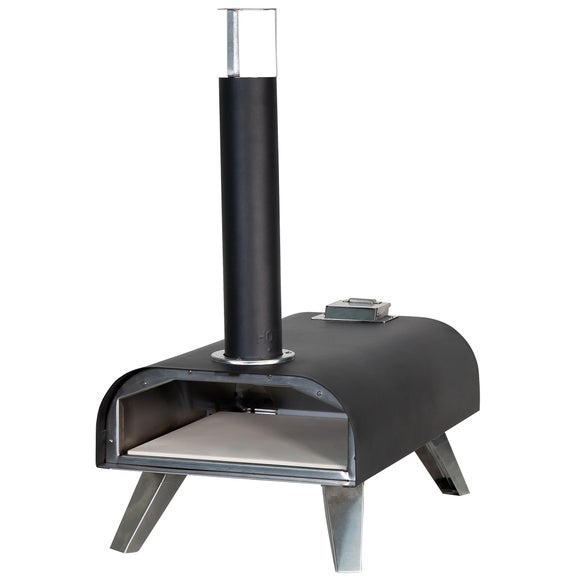 Return - Zanussi Wood Pellet Pizza Oven with Paddle & Cover