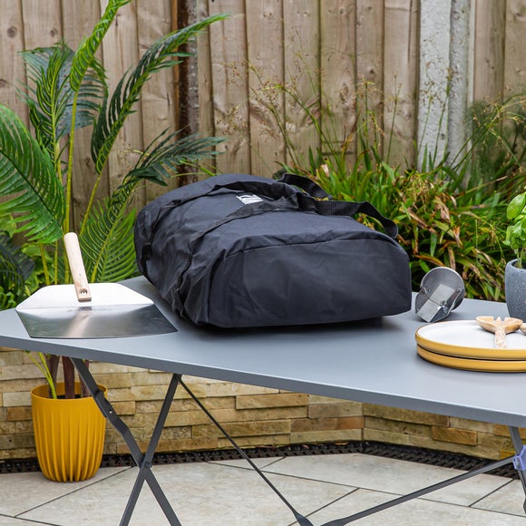 Return - Zanussi Wood Pellet Pizza Oven with Paddle & Cover