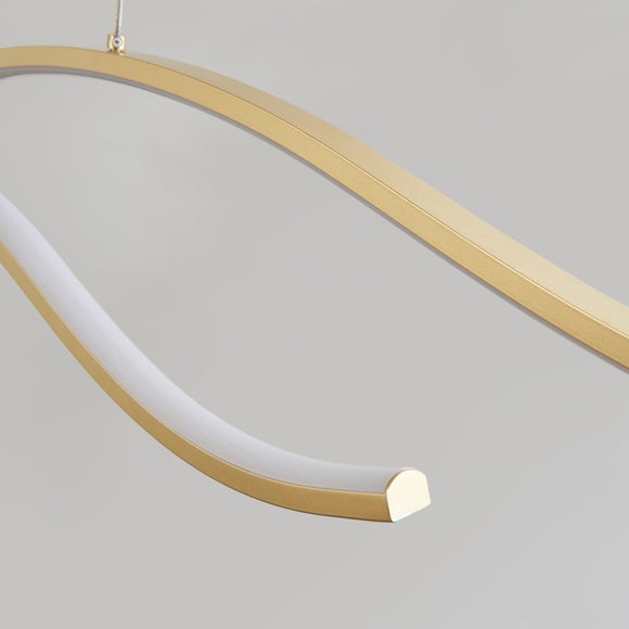 Philomena Adjustable LED Touch Dimmable Diner Ceiling Light