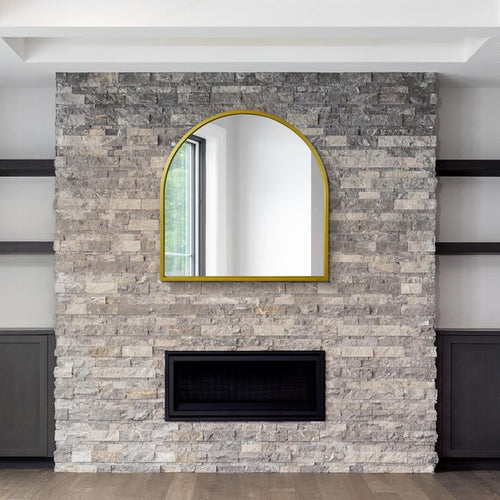 Arcus Arched Indoor Outdoor Overmantel Wall Mirror, product image 1