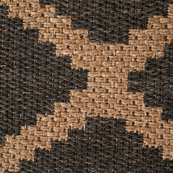 Pacific Lifestyle Diamond Design Rectangle Indoor Outdoor Rug