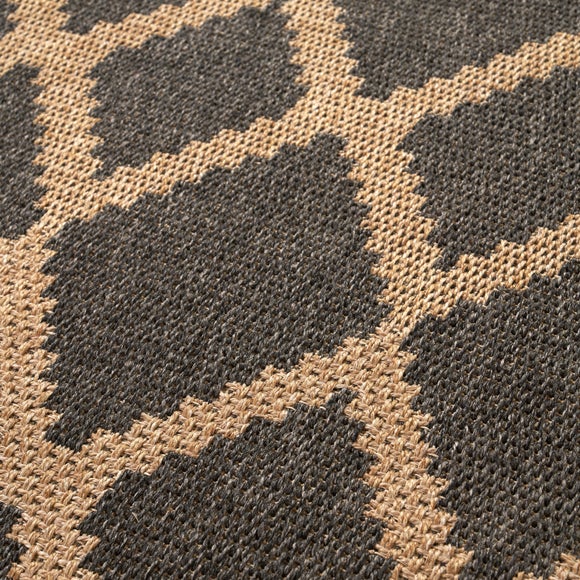 Pacific Lifestyle Diamond Design Rectangle Indoor Outdoor Rug