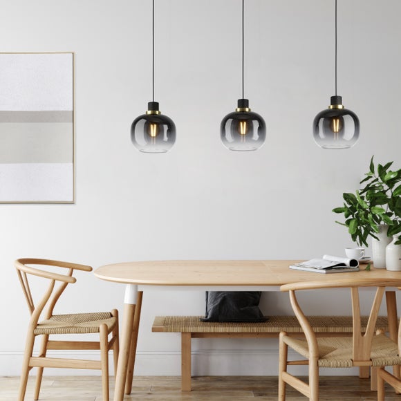 EGLO Oilella 3 Light Diner Ceiling Light, product image 1