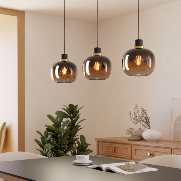 EGLO Oilella 3 Light Diner Ceiling Light, product image 5