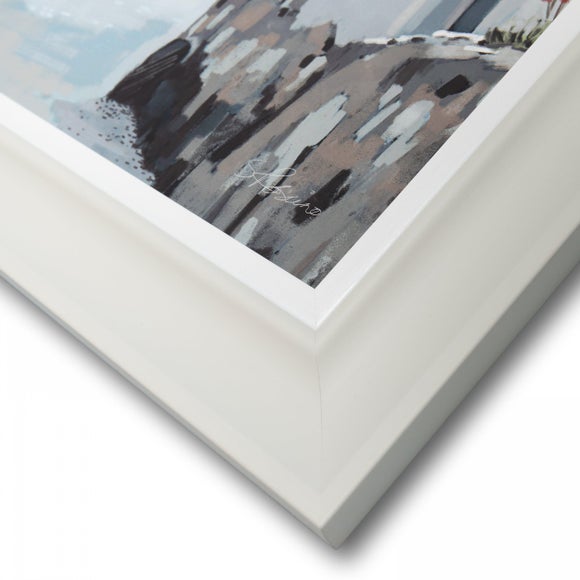 Cedar & Sage Calm Cove Framed Canvas
