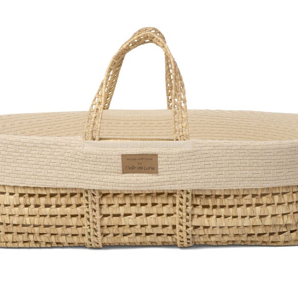 Clair De Lune Organic Moses Basket, product image 4