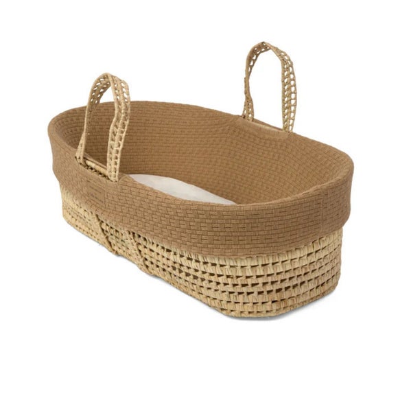 Clair De Lune Organic Moses Basket with Rocking Stand, product image 4