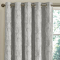 Dorma Vivana Damask Polycotton Blackout Eyelet Curtains, product image 1