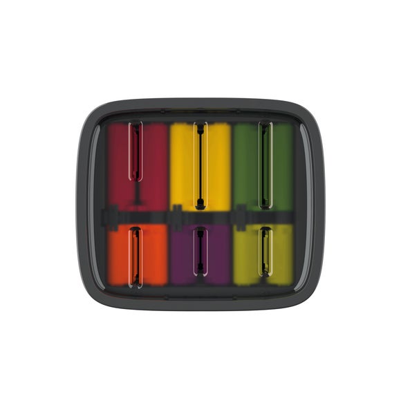 Joseph Joseph Lock Block 6 Piece Knife Block Set