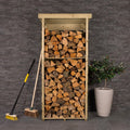 Charles Bentley Wooden Single Tall Log Store