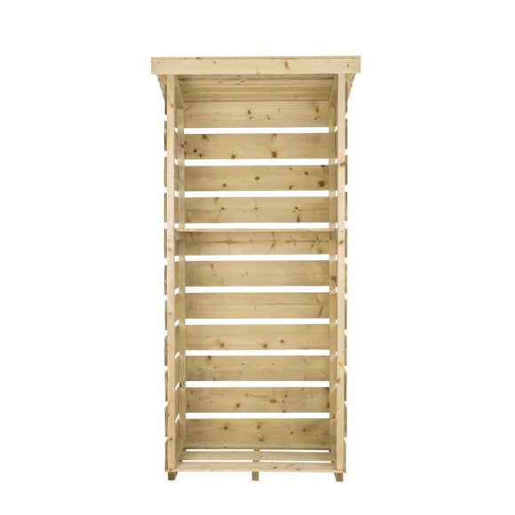 Charles Bentley Wooden Single Tall Log Store