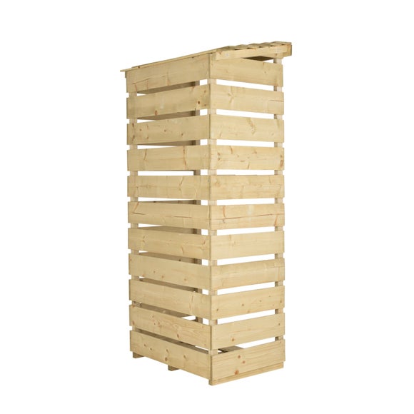Charles Bentley Wooden Single Tall Log Store
