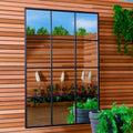 Charles Bentley Large Industrial Window Indoor Outdoor Mirror