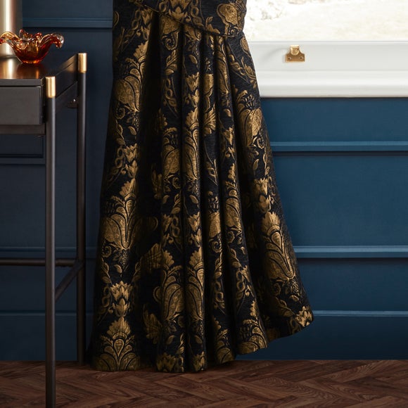 Paoletti Shiraz Pencil Pleat Curtains, product image 4