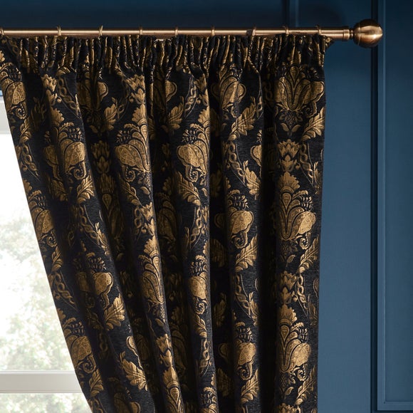 Paoletti Shiraz Pencil Pleat Curtains, product image 6