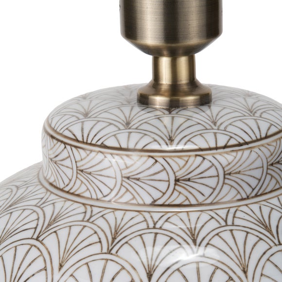 Pacific Lifestyle Barbier Art Deco Harley Table Lamp