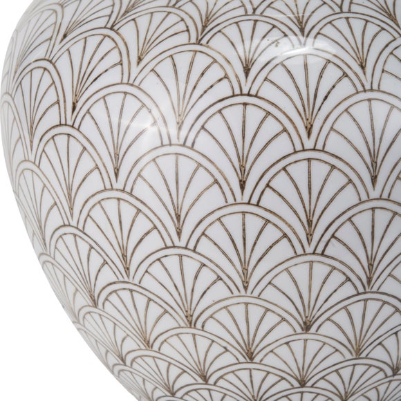 Pacific Lifestyle Barbier Art Deco Harley Table Lamp