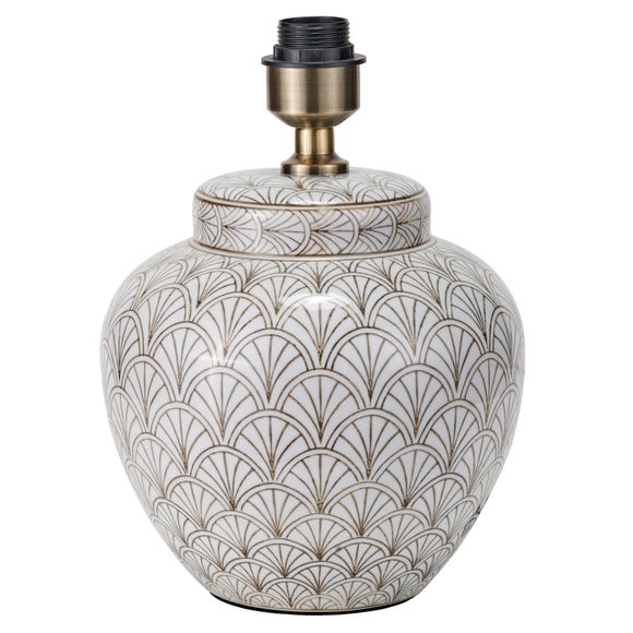 Pacific Lifestyle Barbier Art Deco Harley Table Lamp