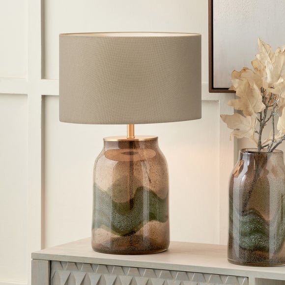 Pacific Lifestyle Valtellina Henry Glass Table Lamp