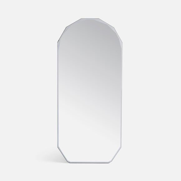 Livia Luxe Bevelled Edge Oval Full Length Wall Mirror, product image 3