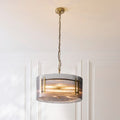 Veneto Ribbed 5 Light Adjustable Pendant Light, product image 1
