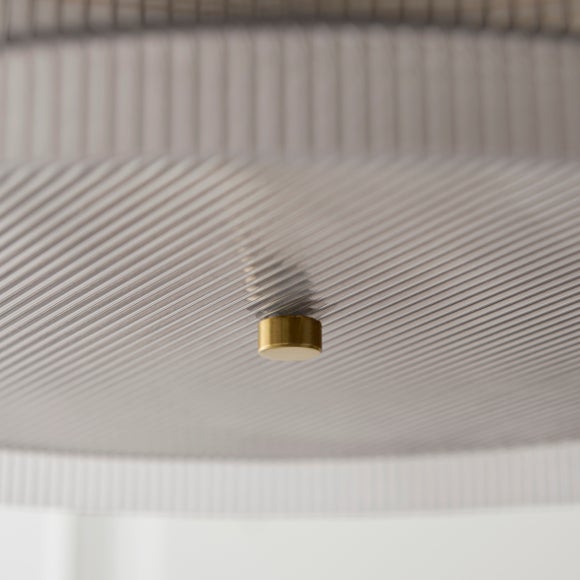 Veneto Ribbed 5 Light Adjustable Pendant Light, product image 4