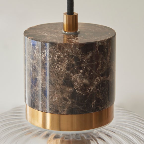Vogue Tamara Ribbed Adjustable Pendant Light, product image 3