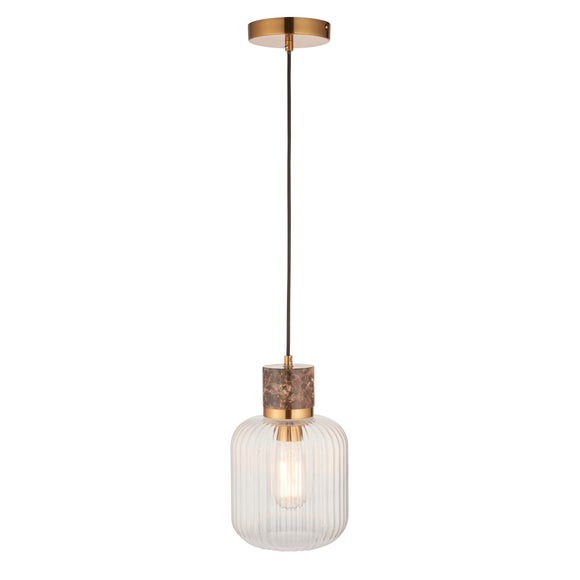 Vogue Tamara Ribbed Adjustable Pendant Light, product image 5