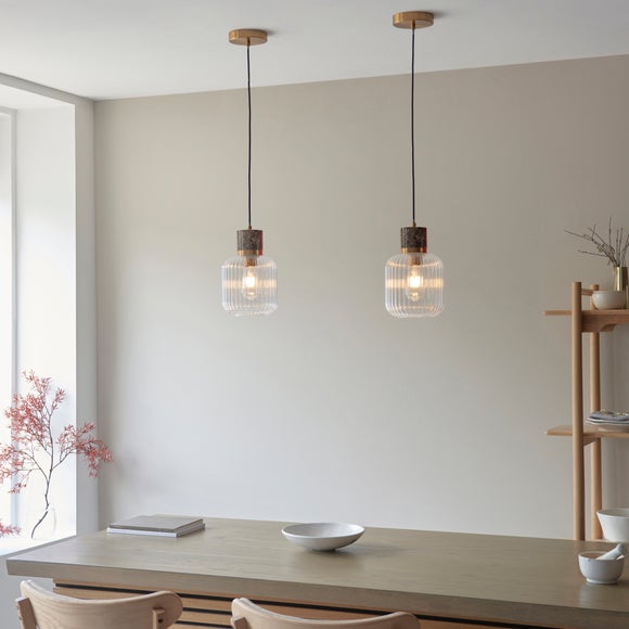 Vogue Tamara Ribbed Adjustable Pendant Light, product image 7