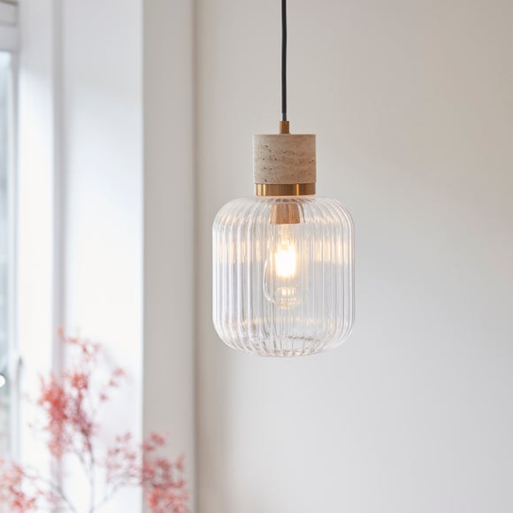 Vogue Tamara Ribbed Adjustable Pendant Light, product image 15